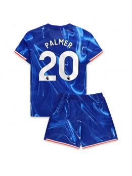 Chelsea Cole Palmer #20 Heimtrikotsatz für Kinder 2024-25 Kurzarm (+ Kurze Hosen)